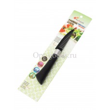 Рифленый нож с пластмассовой ручкой 20 см оптом SM-X141