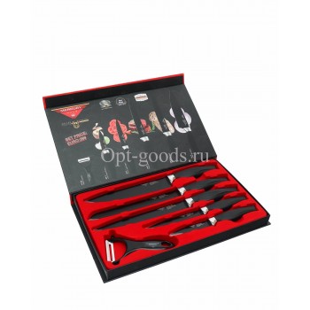 Набор кухонных ножей 6 предметов оптом SM-X2027