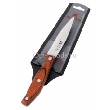 Нож с деревянной ручкой 22 см оптом SM-X535
