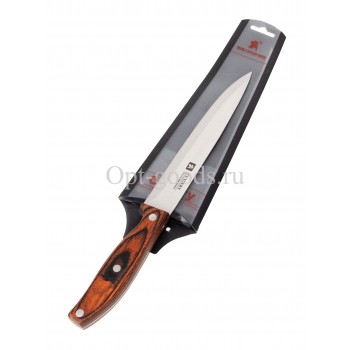 Нож с деревянной ручкой 28 см оптом SM-X536